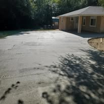 Wide Driveway Approach